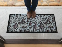 Markenlos Sauberlaufmatten^Jacks Door Kiezel 45 x 125 cm Fußmatte - Set von 2