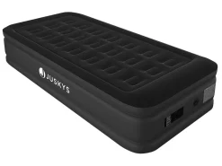 Juskys Sapri M selbstaufblasendes Luftbett – Black< Luftmatratzen Selbstaufblasend