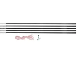 Kampa Glasfaser Zeltstange Reparaturset 12,7 mm< Zeltstangen|Zeltstangen