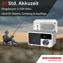 Kathrein Radios^DAB+ 1 mini Radio - Silver