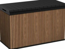 Keter Venetian Aufbewahrungsbox - 670L - 142.5x65.3x89.5cm -< Gartenstuhlauflagen Schutzhüllen|Auflagenboxen