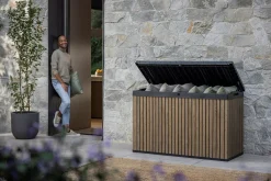 Keter Venetian Aufbewahrungsbox - 670L - 142.5x65.3x89.5cm -< Gartenstuhlauflagen Schutzhüllen|Auflagenboxen