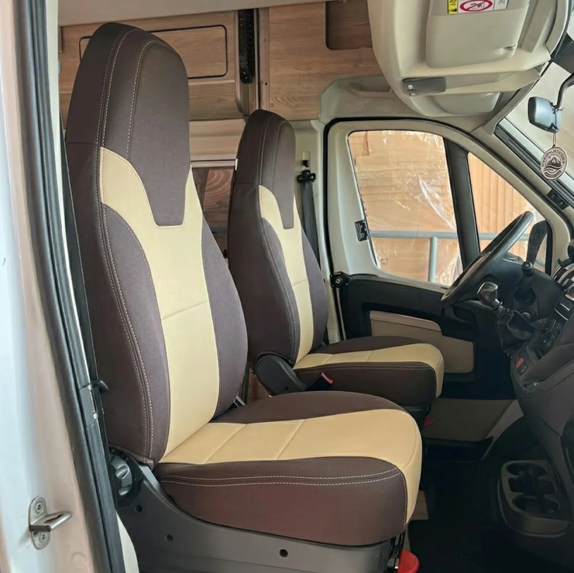 K'Foam Store Wohnmobil Sitzbezüge^K'Foam Fiat Ducato Montecarlo Premium-Sitzbezüge - Set von 2