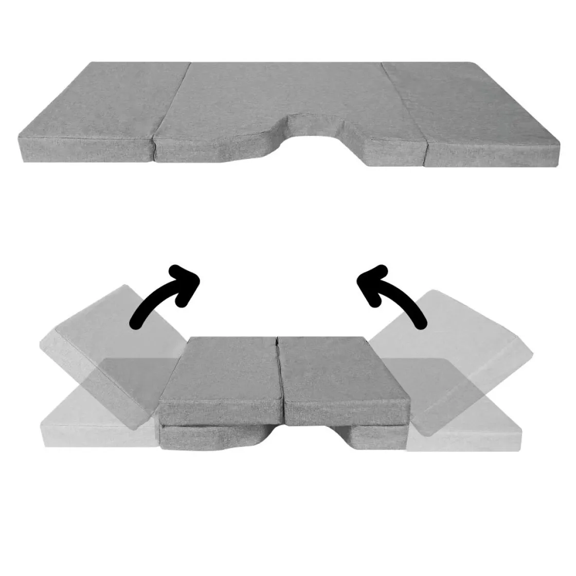 K'Foam Store Matratzen^K'Foam Peugeot Traveller Klappbares Frontbett