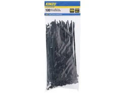 Kinzo Spanngurte-100x Stück 4,8 x 200 mm Kabelbinder