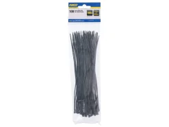 Kinzo Spanngurte|Camping Werkzeuge-100x Stück 2,5 x 200 mm Kabelbinder