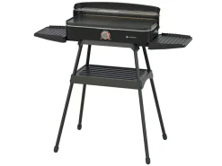 KitchenBrothers 2-in-1 Elektro-Grill - Black< Campinggrills|Campinggrills