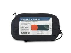 Klymit Hüttenschlafsäcke & Inletts-Quilted V Sheet Spannbetttuch
