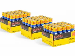 Markenlos Kodak AAA Batterien - Set von 60< Kleinbatterien