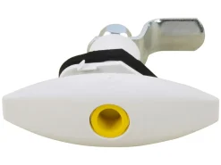 Markenlos Deichselkasten Schlösser-Kofferraumschloss oval - White