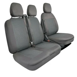 Lampa Wohnmobil Sitzbezüge^Sitzbezug-Set für Vans - Größe M - Grau