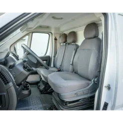 Lampa Wohnmobil Sitzbezüge^Sitzbezug-Set für Vans - Größe M - Grau