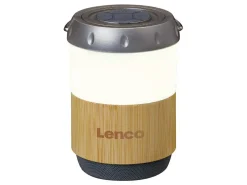 Lenco Campinglampen Aufladbar|Campinglampen Aufladbar^BTL-030BA Laterne mit Bluetooth-Lautsprecher