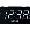 Lenco CR-18 White FM-Radiowecker< Radios