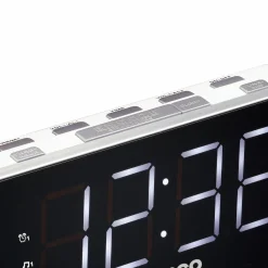 Lenco CR-18 White FM-Radiowecker< Radios