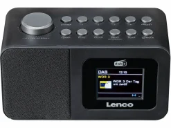 Lenco CR-625BK DAB+ Radio - Schwarz< Radios|Wecker