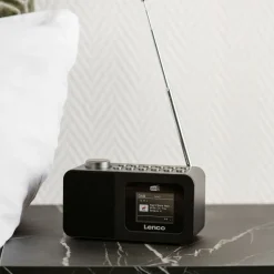 Lenco CR-625BK DAB+ Radio - Schwarz< Radios|Wecker