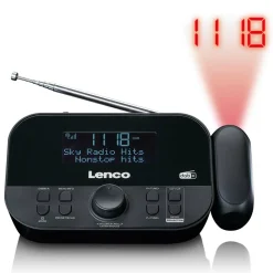 Lenco Radios^CR-615BK DAB+/FM radio