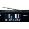Lenco CR-640BK Stereo FM Radiowecker< Radios