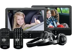 Lenco Fernseher^DVP-939 Set von 2 9 Zoll DVD-Spieler