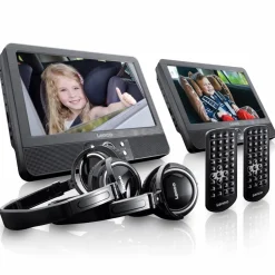 Lenco Fernseher^DVP-939 Set von 2 9 Zoll DVD-Spieler