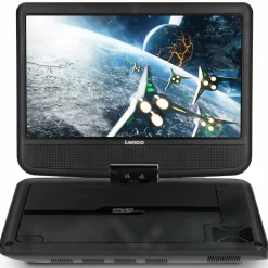 Lenco Fernseher^DVP-901BK 9 Zoll DVD-Spieler