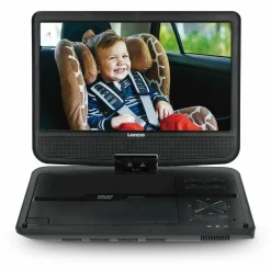 Lenco Fernseher^DVP-1046BK 2x 10-Zoll tragbarer DVD Player