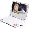 Lenco Fernseher-DVP-920PK 9 Zoll tragbarer DVD-spieler