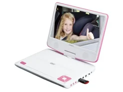 Lenco Fernseher-DVP-920PK 9 Zoll tragbarer DVD-spieler
