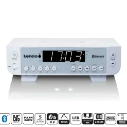 Lenco Radios-KCR-100WH FM-Küchenradio