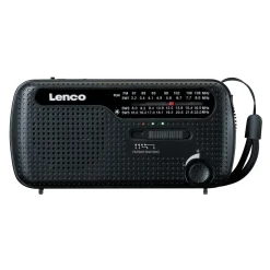 Lenco Radios^MCR-113BK Tragbares Notfall Radio