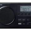Lenco Radios^MPR-035 Kompaktes tragbares FM Radio mit LCD-Display