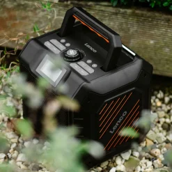 Lenco Radios-ODR-160GY Tragbares outdoor Radio mit Bluetooth