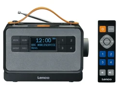 Lenco PDR-065BK UKW-/DAB+-Radio< Radios