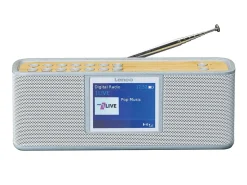 Lenco Radios-PDR-046GY Eco DAB+ Radio mit Bluetooth