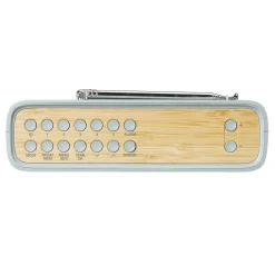 Lenco Radios-PDR-046GY Eco DAB+ Radio mit Bluetooth