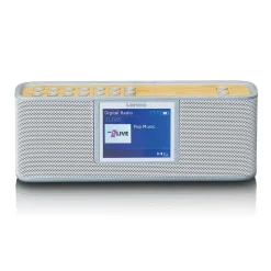 Lenco Radios-PDR-046GY Eco DAB+ Radio mit Bluetooth