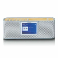 Lenco Radios-PDR-046GY Eco DAB+ Radio mit Bluetooth