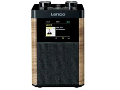Lenco Radios-PDR-060WD Tragbares DAB+/FM-Radio mit Bluetooth