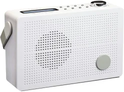 Lenco PDR-030WH Tragbares DAB/FM Radio< Radios