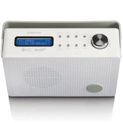 Lenco PDR-030WH Tragbares DAB/FM Radio< Radios