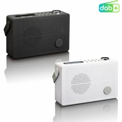 Lenco PDR-030WH Tragbares DAB/FM Radio< Radios