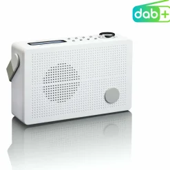 Lenco PDR-030WH Tragbares DAB/FM Radio< Radios