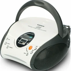 Lenco Radios^SCD-24 Tragbares FM-Radio - White
