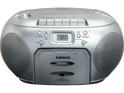 Lenco SCD-420 Tragbares FM-Radio - Grey< Radios
