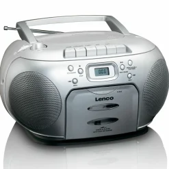 Lenco SCD-420 Tragbares FM-Radio - Grey< Radios