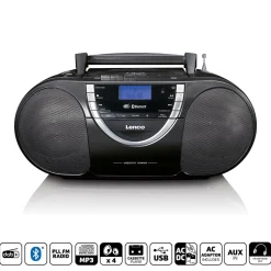 Lenco Radios^SCD-6900BK Tragbarer Radio/CD spieler