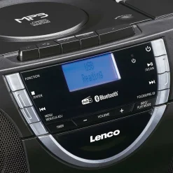 Lenco Radios^SCD-6900BK Tragbarer Radio/CD spieler