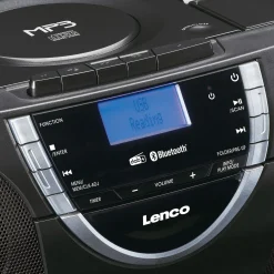 Lenco Radios^SCD-6900BK Tragbarer Radio/CD spieler