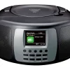 Lenco SCD-860BK Tragbares DAB+/FM Radio< Radios